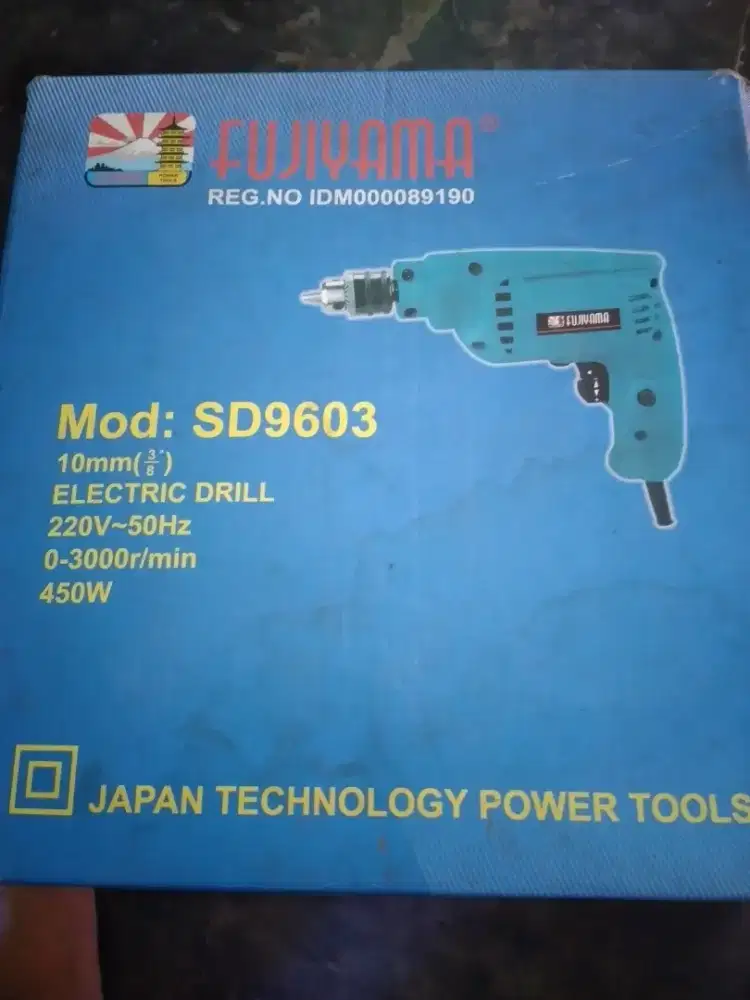 JUAL BOR LISTRIK FUJIYAMA dgn PLUS-PLUSnya
