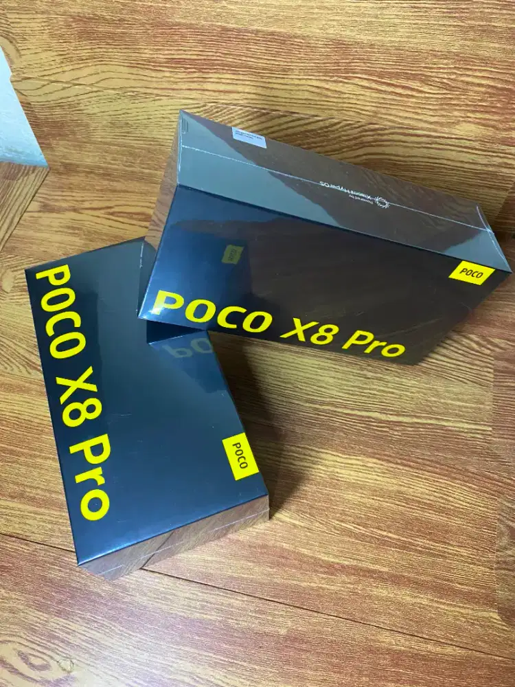 Poco X8 PRO ram 8/256 new garansi resmi