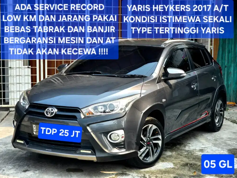 Toyota Yaris Heykers 2017 TRD AT Automatic model 2016 G 2018