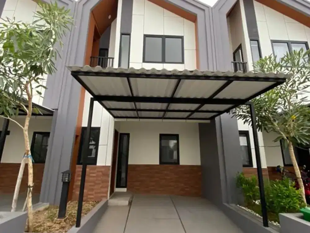 Rumah 2 Lantai Murah Full Renovasi Cluster Perumahan Widari Village Siap Huni Dekat Stasiun KRL & Akses Tol Legok Parung Panjang Bogor Legok Tangerang