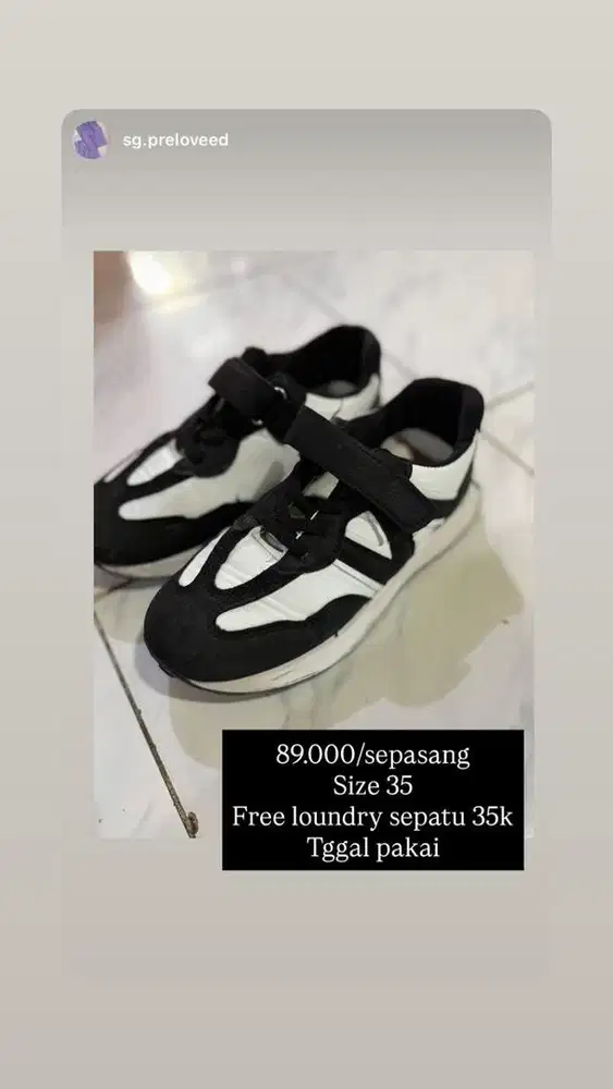 Sepatu Anak cowok dan cewek