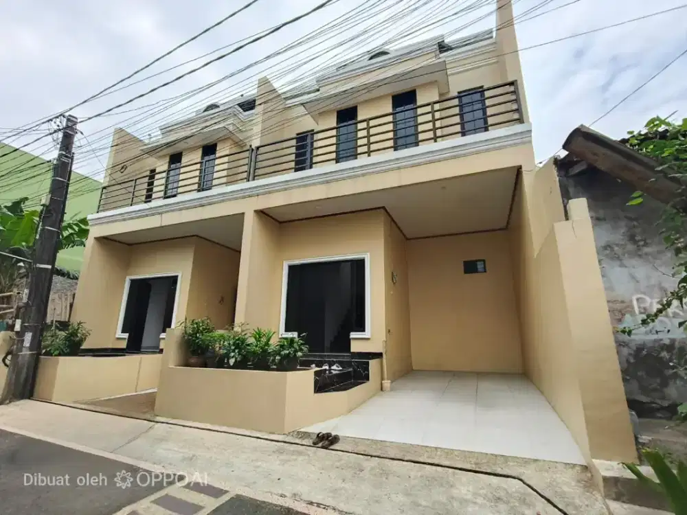 Rumah second dijual bangunan masih baru 650jt Cimanggis Depok