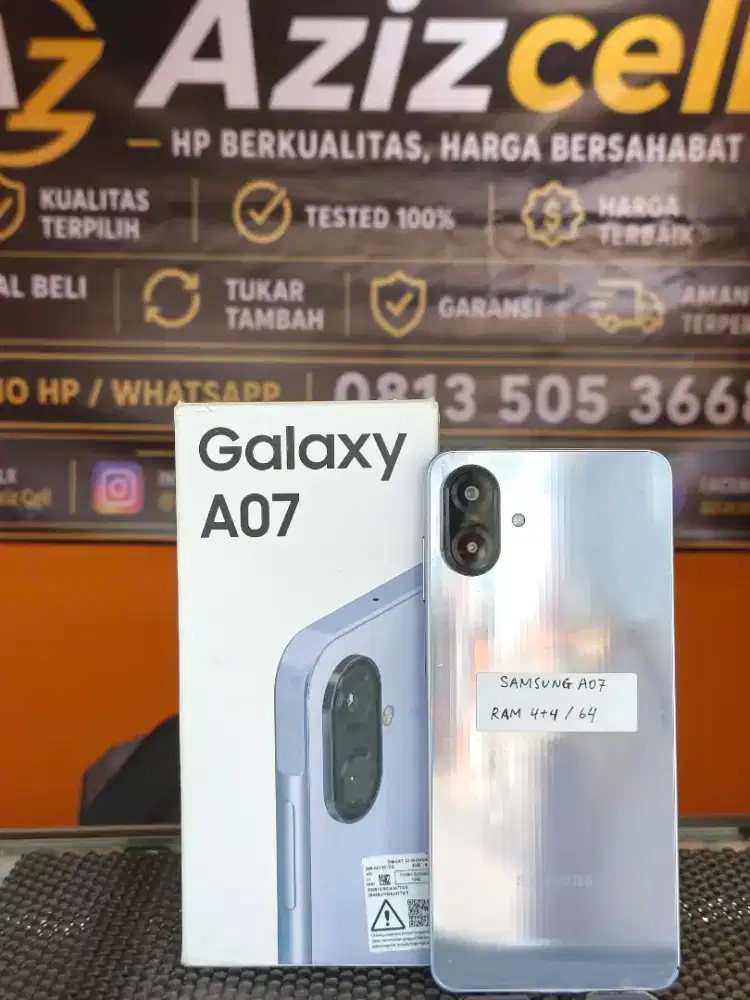 SAMSUNG A07 RAM 4+4/64