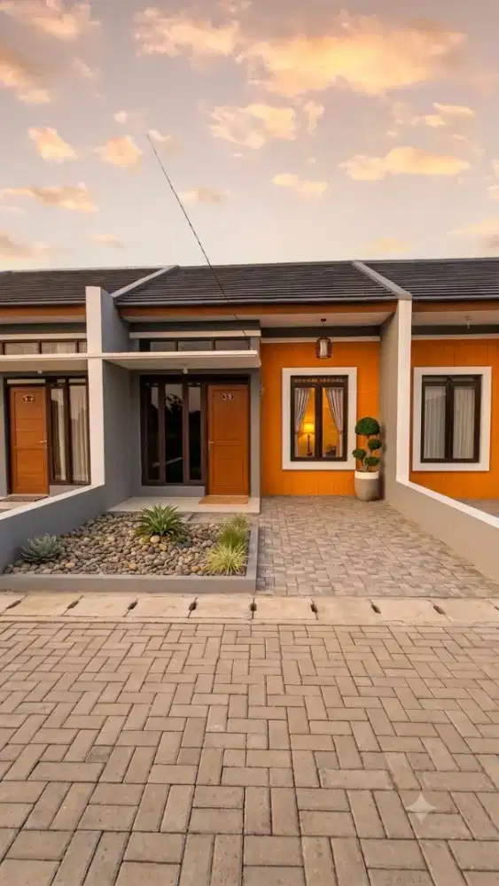 Rumah minimalis modern suasana asri dekat pusat perbelanjaan bandung