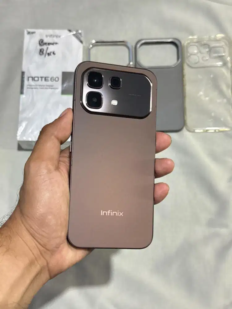 Infinix Note 60 5G Brown 8gb/256gb Mulus Like New Garansi Panjang