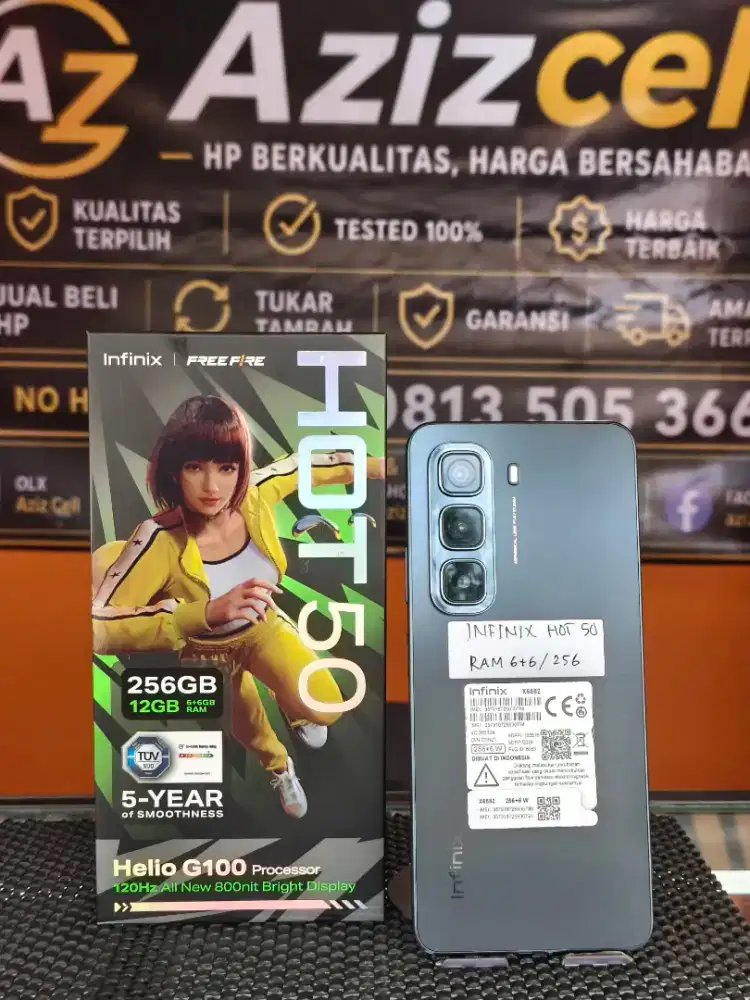 INFINIX HOT 50 RAM 6+6/256