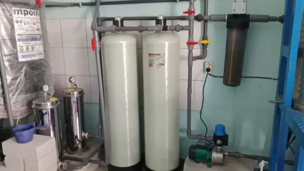 Depot air minum dan filter air bersih