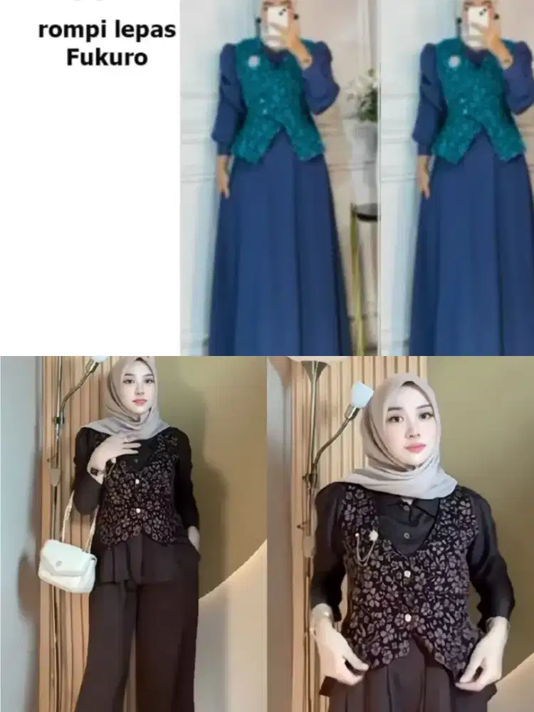 Ready set fukoro stelan celana & stelan rok