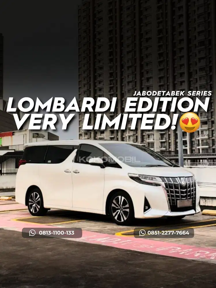 Toyota Alphard G Lombardi 2018