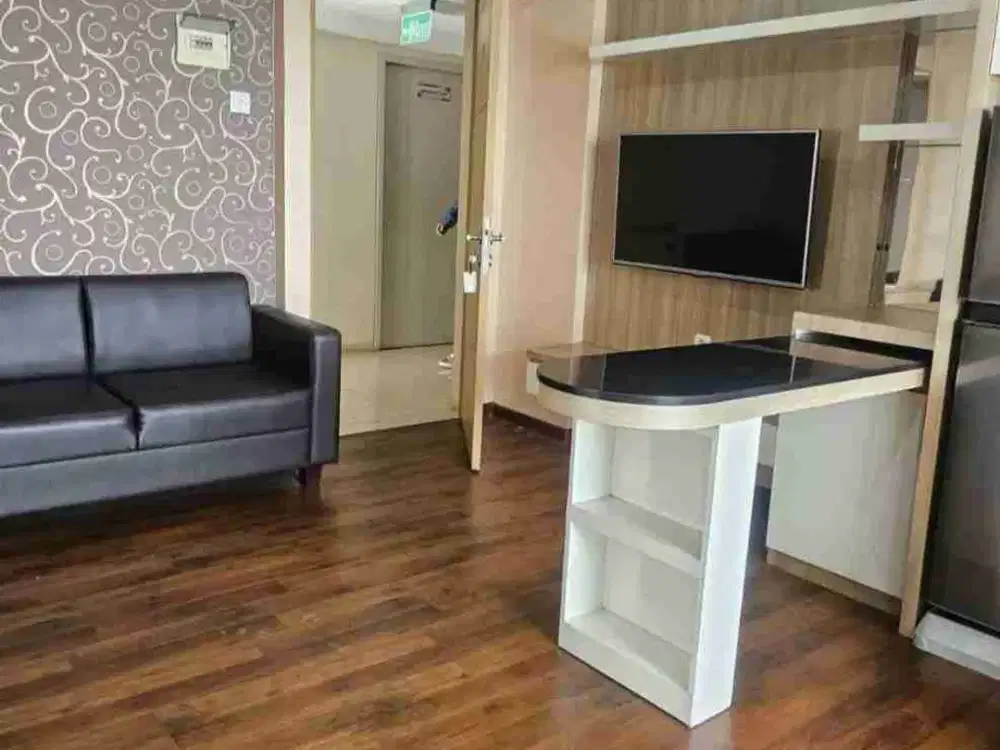 EDUCITY 2 BR CORNER LEBIH LUAS ‼ Apartemen SHMSRS Full Furnish Pakuwon City dekat ITS Sukolilo