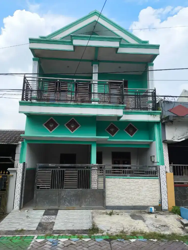 Kontrakan Rumah 2 Lantai Siap Huni Taman Anggun Sejahtera Sidoarjo