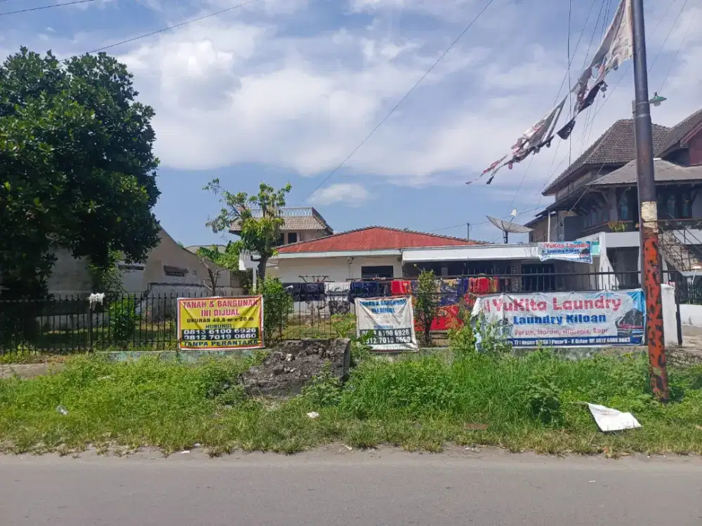 Dijual tanah dan rumah