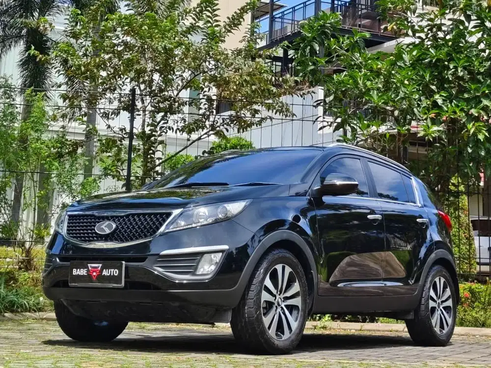 KIA SPORTAGE PLATINUM 2.0 AT 2013 HITAM BERGARANSI