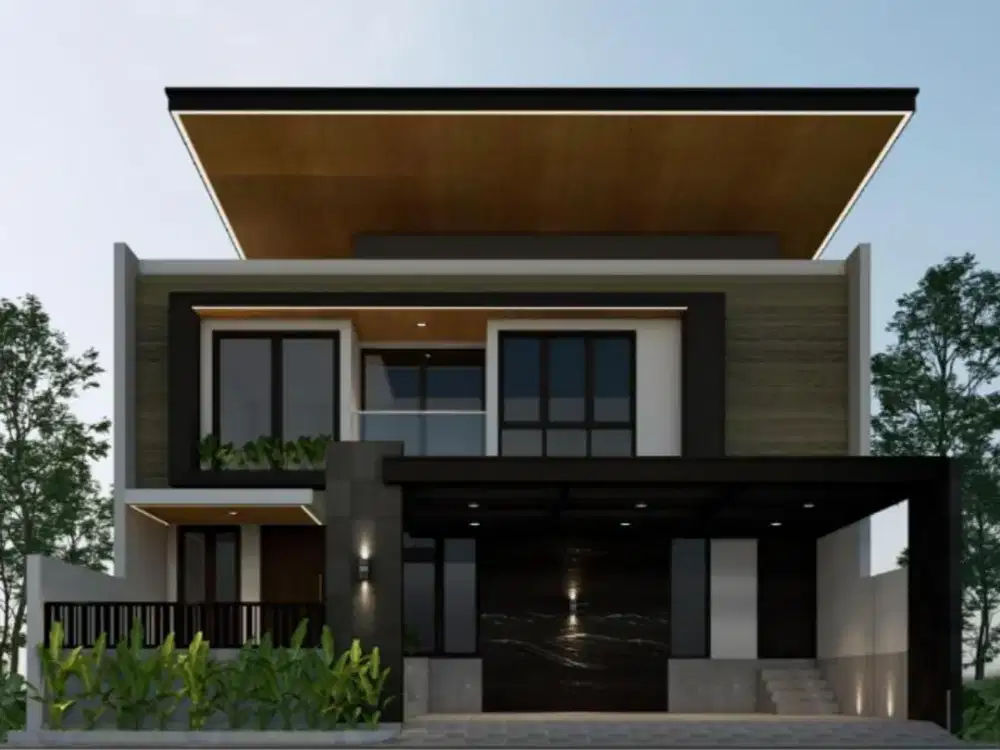 Rumah 2 Lantai Baru Minimalis SHM di Citraland International Village