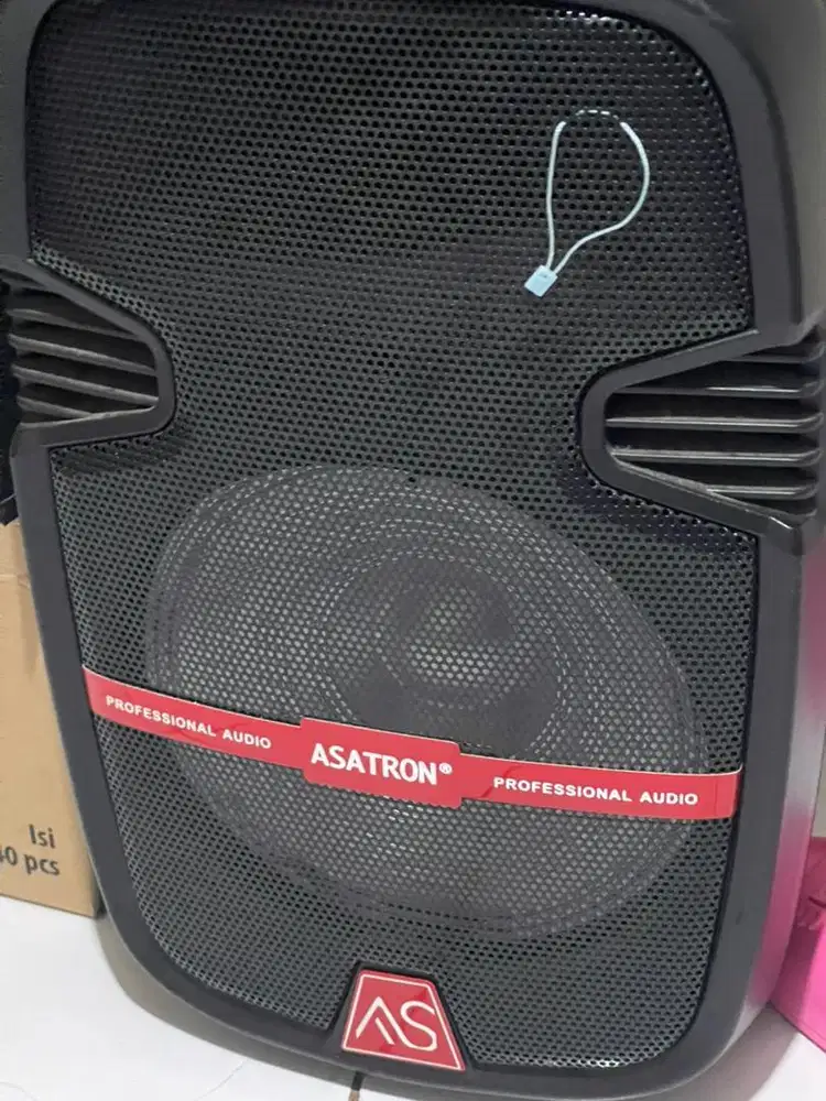Speaker portable asatron 12inch tanpa mik