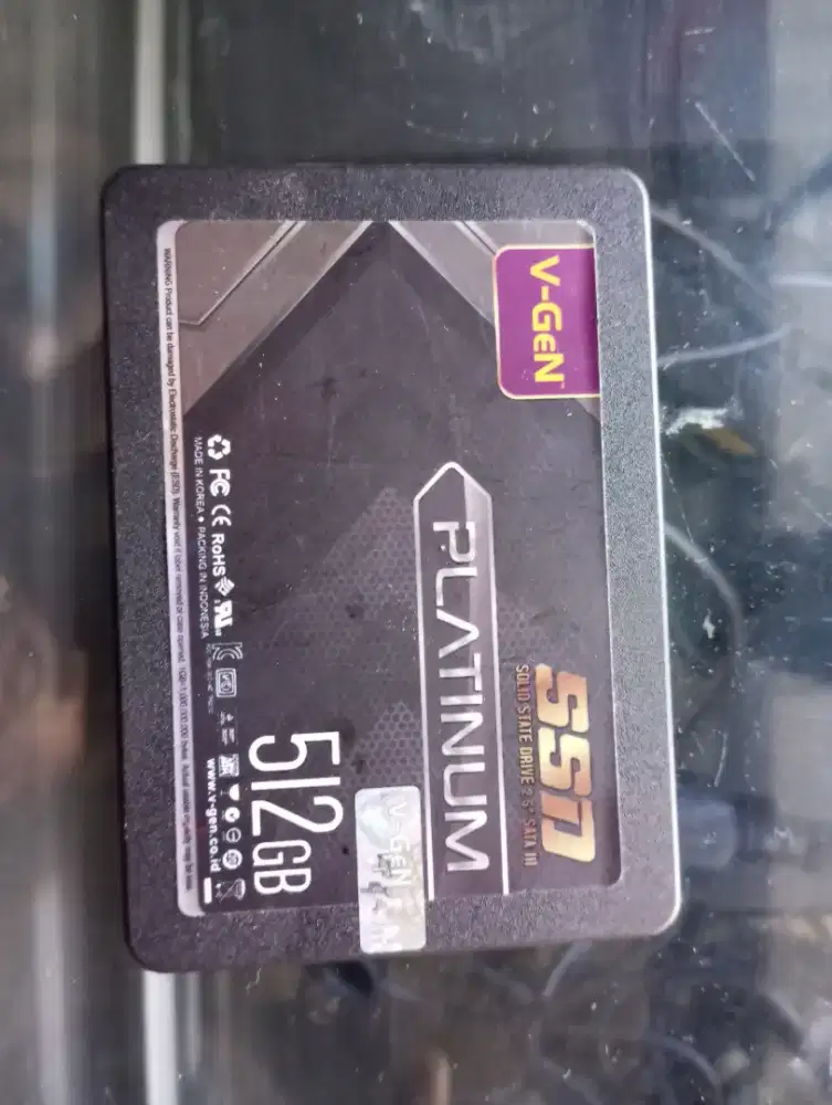 Ssd 512 gb vgen 100%
