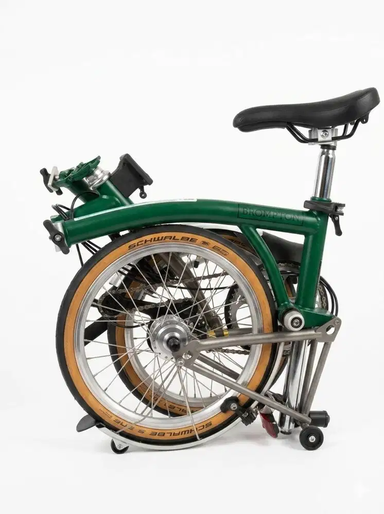 Brompton C Line Explorer M6L Racing Green - Premium Upgrade m