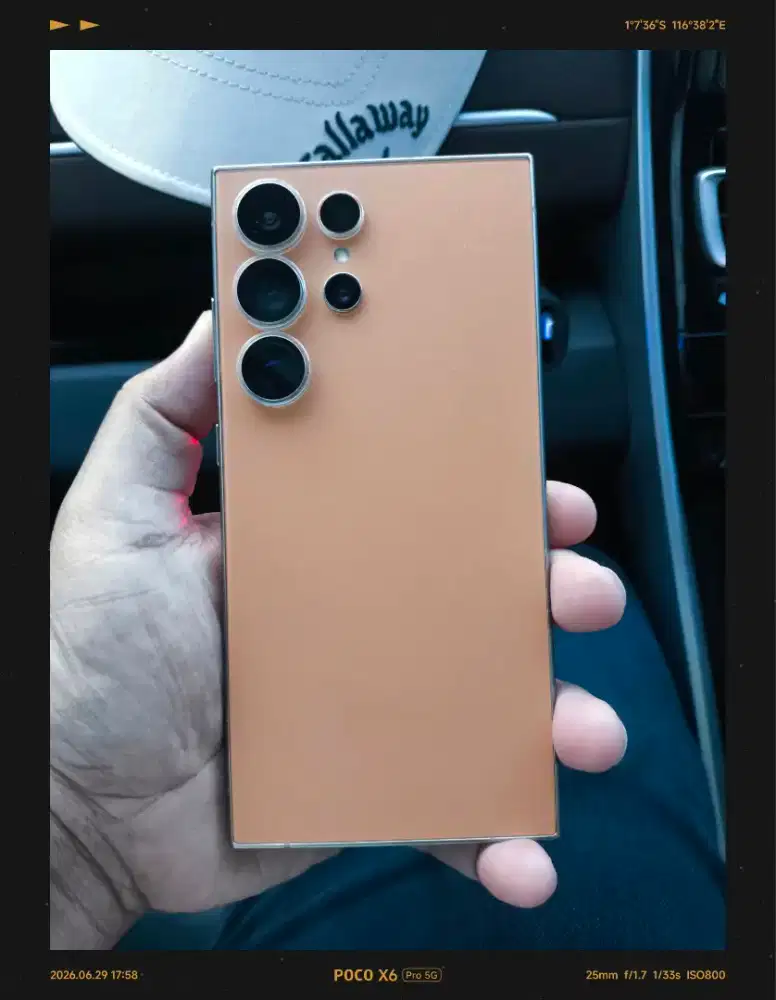 S24 Ultra | 512GB | Oranye | Langka | Fullset