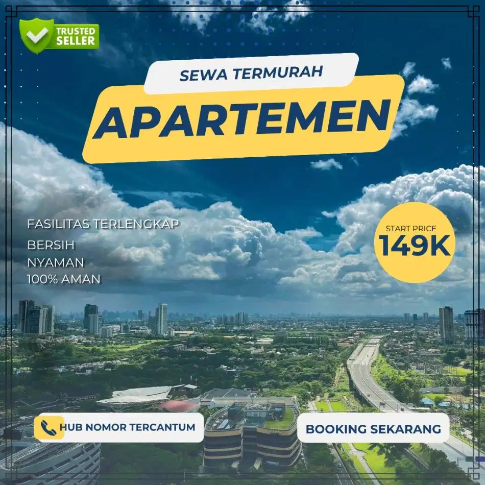 Sewa Apartemen Skyhouse BSD Harian/Transit Termurah Tamgerang