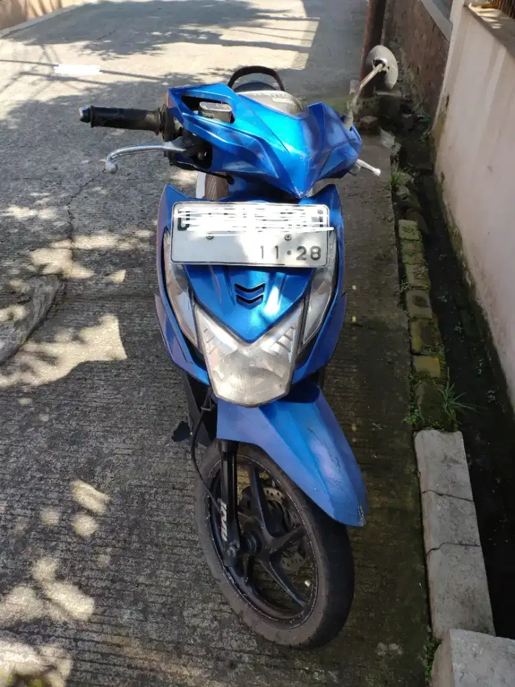 Honda Beat Fi 110cc Biru Putih - Siap pakai