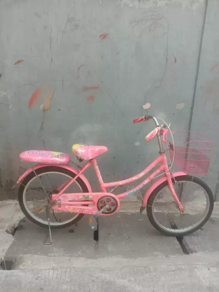 Jual sepeda anak cewe merk LISELLA UK 20