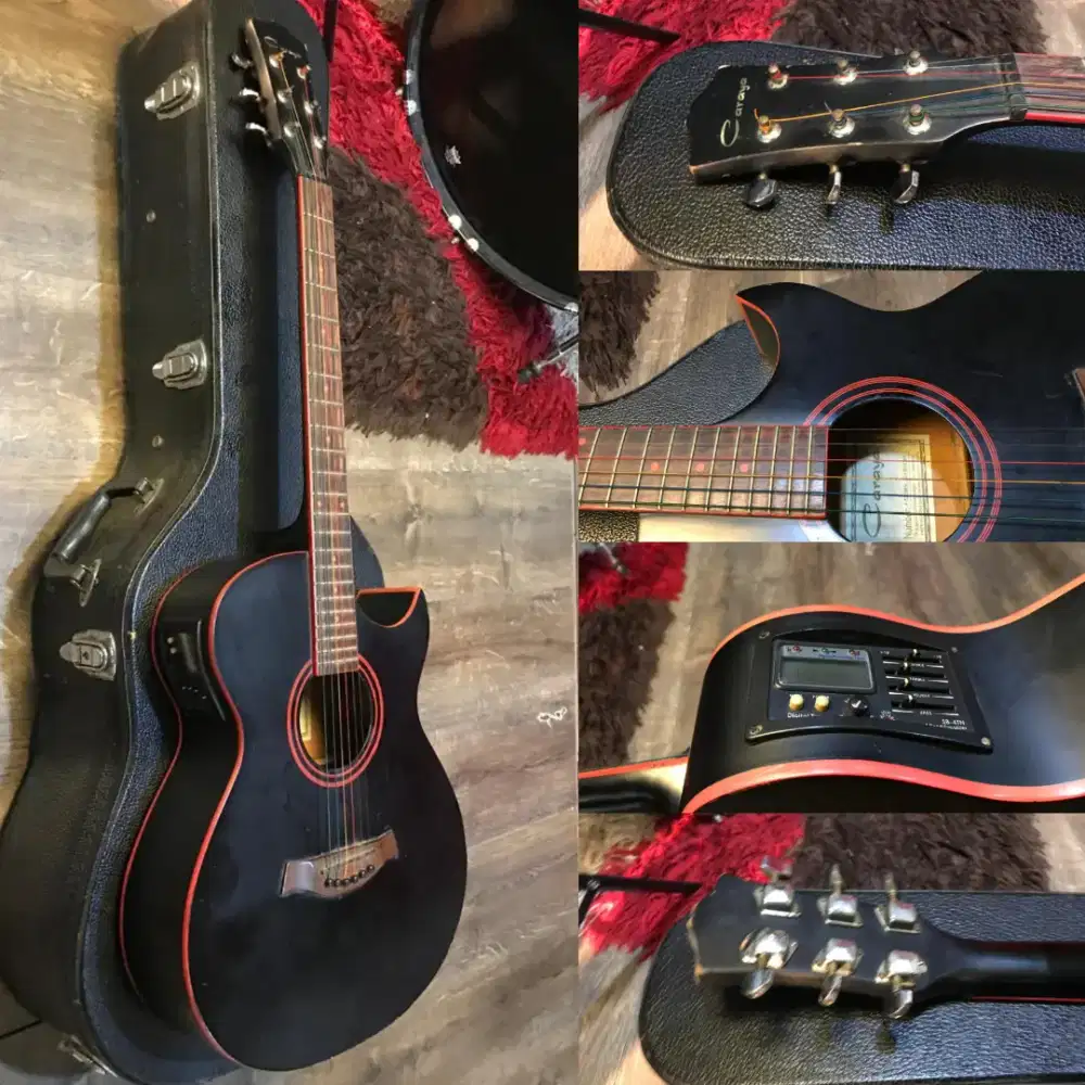 Gitar Koleksi Yamaha Vintage SJ-180 Material Japan dibuat di Taiwan