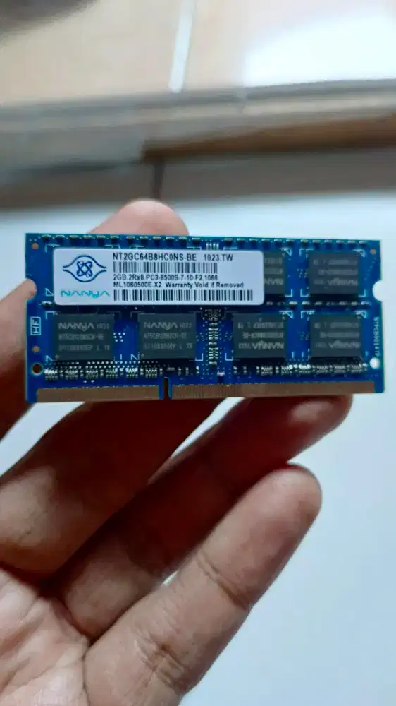 Ram Laptop DDR3 PC3 8500s 4GB (2x2)