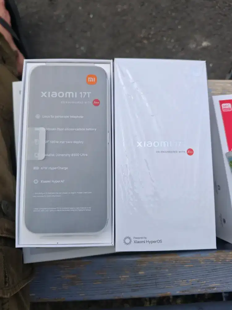 Xiaomi 17T Ram 12/512GB Fullset Original Garansi