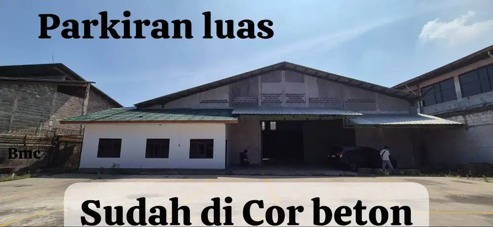 Dijual Gudang Hitung Tanah di Nanjung Cimahi