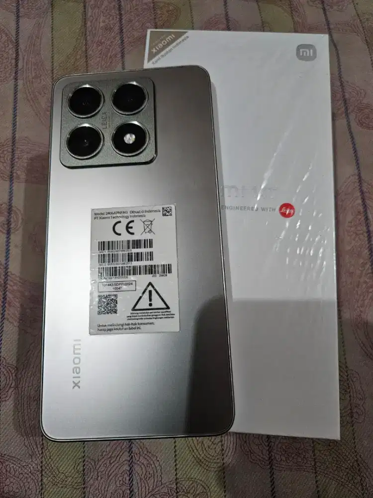 Xiaomi 14t 12/256 Titan Gray Fullset Ori Garansi Desember 2026