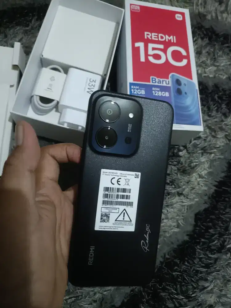 Redmi 15c nfc ram 6/128 mulus banget fullset