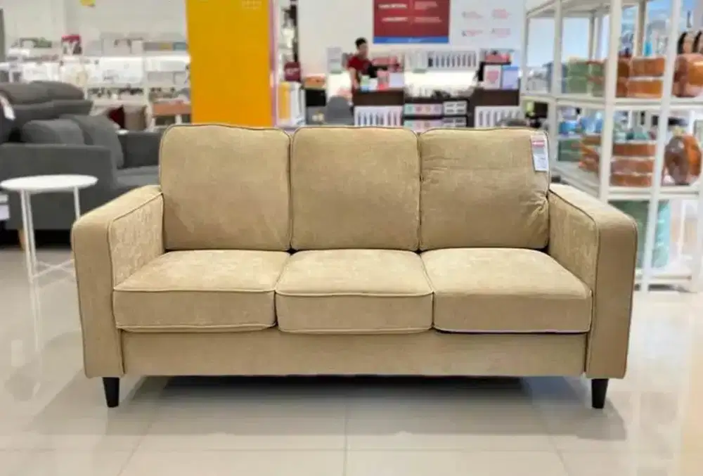 Sofa 3 seater dengan storage