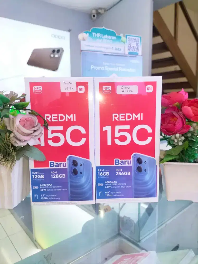Xioami redmi 15c segelbox resmi ori