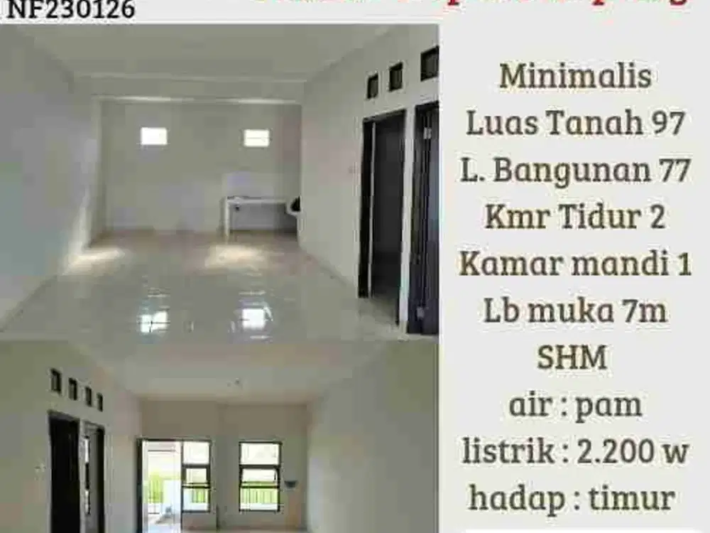 Dijual cepat harga BU rumah di perumahan Kopo Katapang