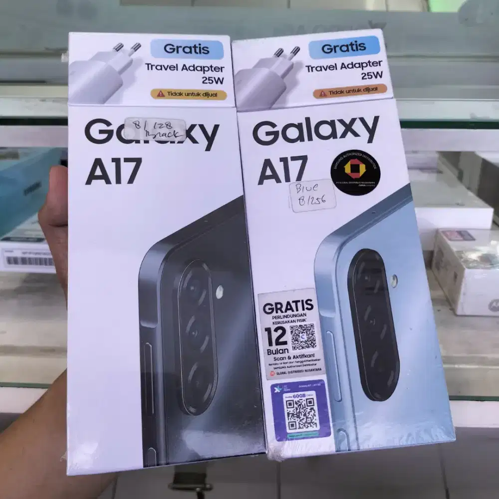 Samsung A17 series segelbox resmi sein