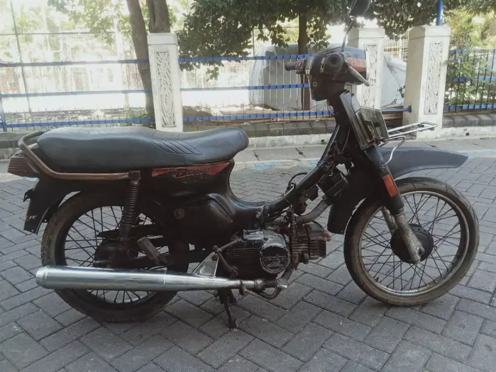 Rc 100 mesin halus lampu nyala