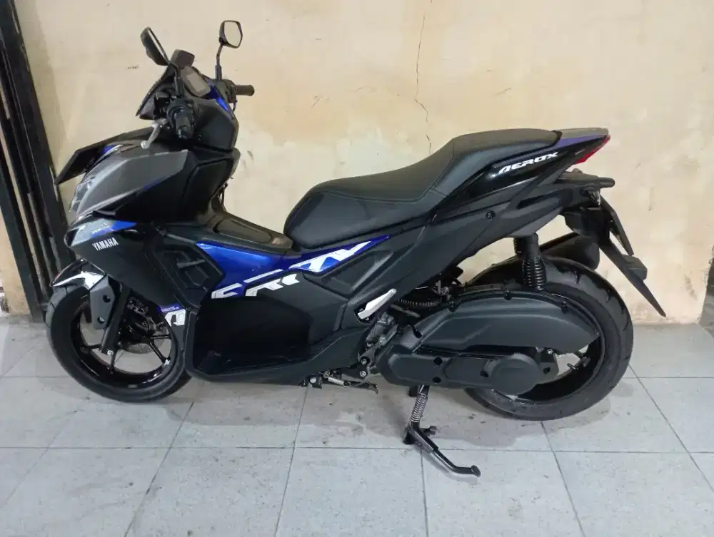 KM 1 RB Perak Yamaha Aerox Alfa 2026 Nik 2025 Like new