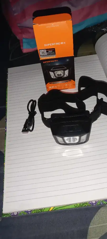 Head Lamp SUPERFIRE HL 97X