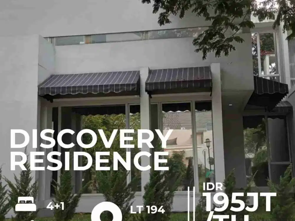 Disewakan rumah Hook discovery residence
