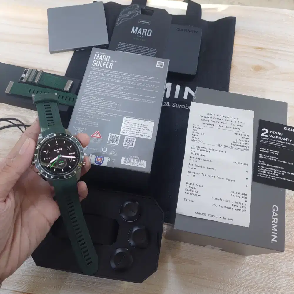 Garmin Marq Golfer Gen 2 Second Garansi Resmi Februari 2028
