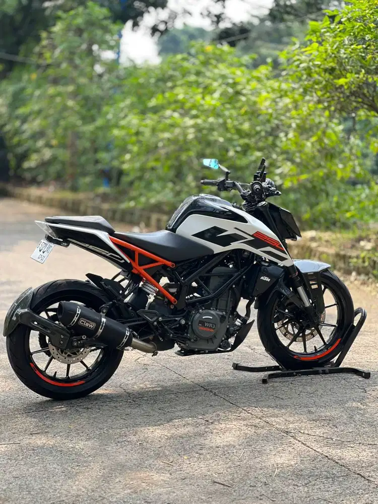 KM LOW! KTM DUKE 250 ABS PUTIH 2020 PAJAK PANJANG SUPER GRESS