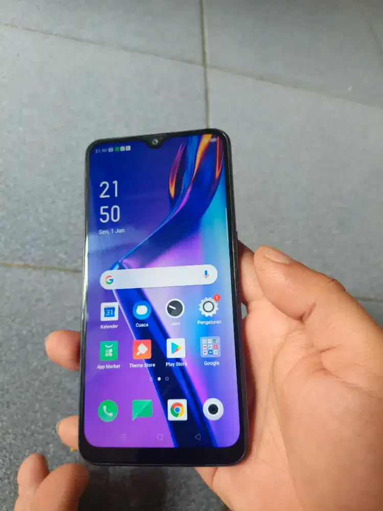 Oppo A12 hp bekas
