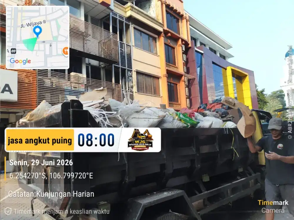 Jasa buang puing proyek dan pengurugan