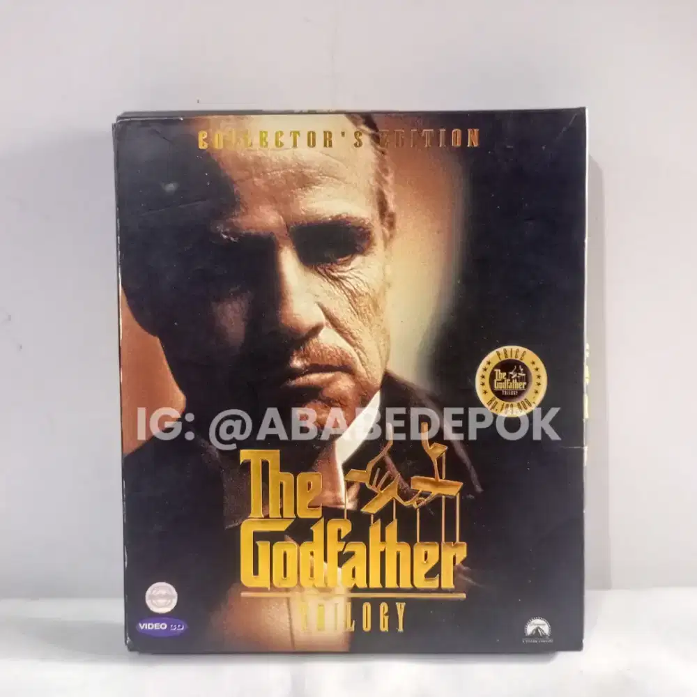 VCD Original The Godfather Trilogy Collector’s Edition 9 Disc Booklet