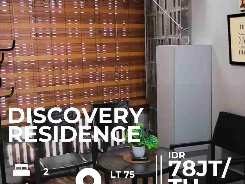 Disewakan rumah discovery residence Bintaro