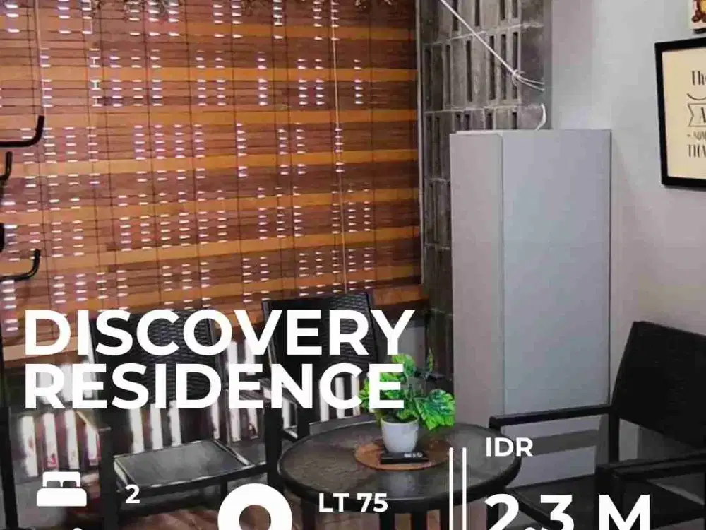 Dijual rumah discovery residence Bintaro