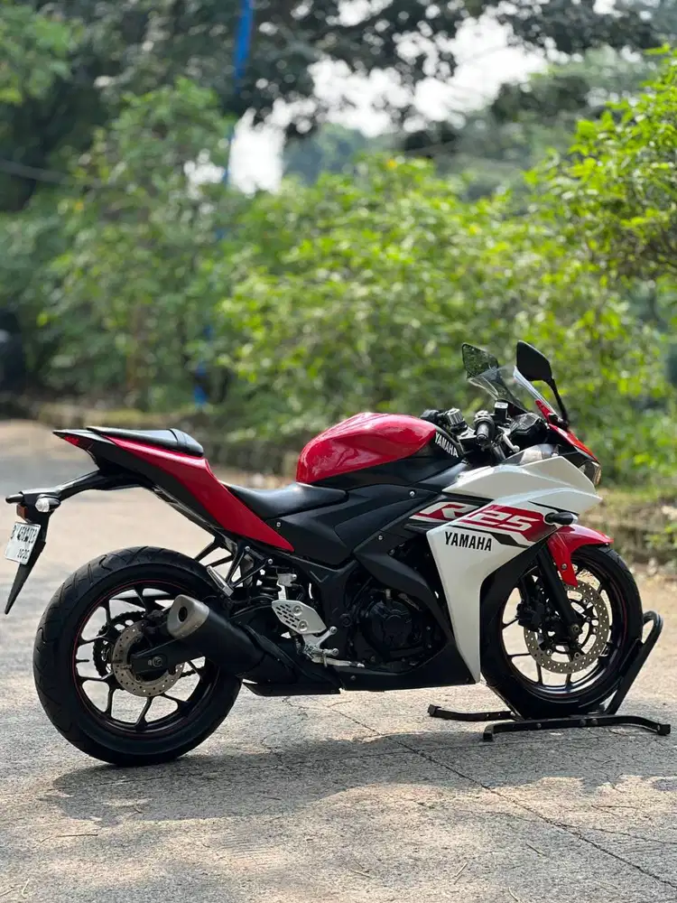 SPORT IDAMAN! YAMAHA R25 OLD MERAH 2015 KM 11K PAJAK HIDUP NO MINUS