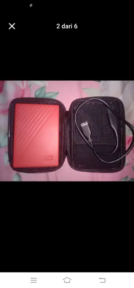 Hard Drive eksternal WD My passport kapasitas 1tb