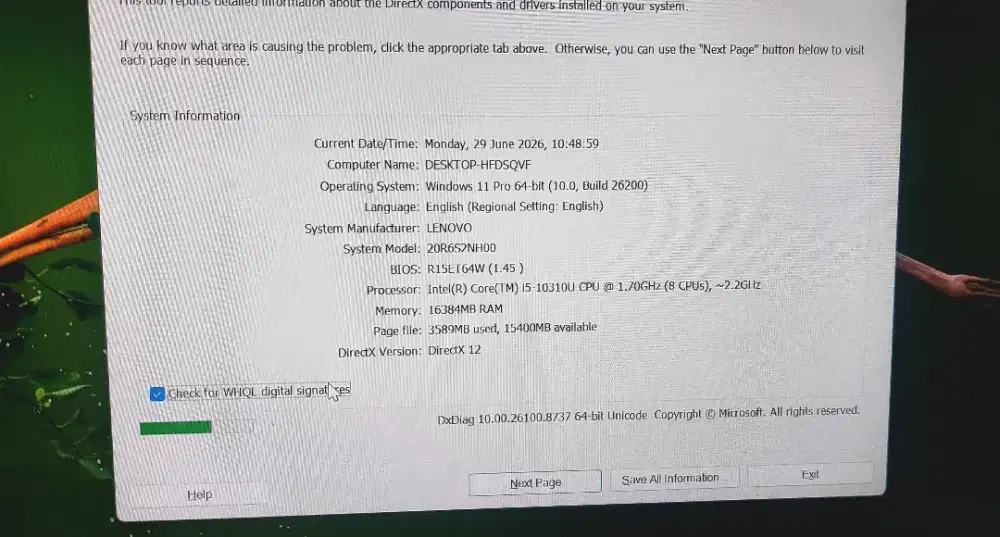 Lenovo thinkpada L13 yoga intel core 15 Gen 10 Ram 16GB ssd 256