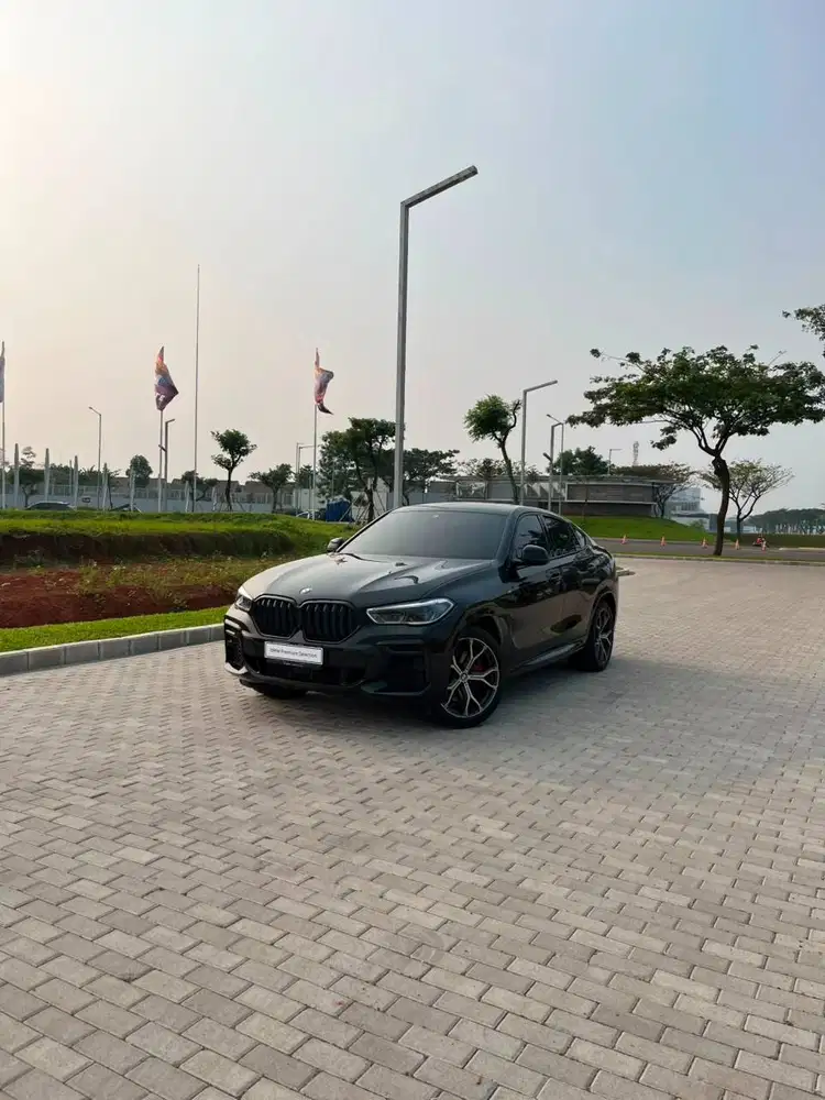 BMW X6 XDrive 4.0i MSport 2022 SUV COUPE RARE ITEM BLACK SAPPHIRE